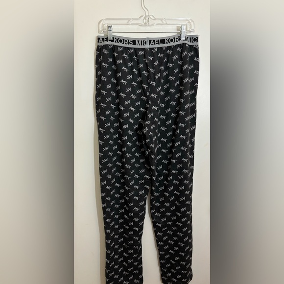 MICHAEL KORS Men's Loungewear Pajama Bottoms In Black - Size Medium - Picture 2 of 5